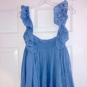 Off the Shoulder Lace Shirt